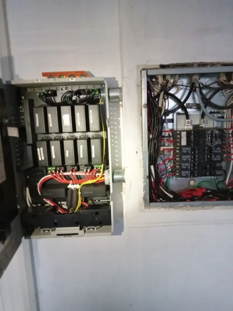 Electrical panel upgrade completed for Commercial Electrician Services in Fishers